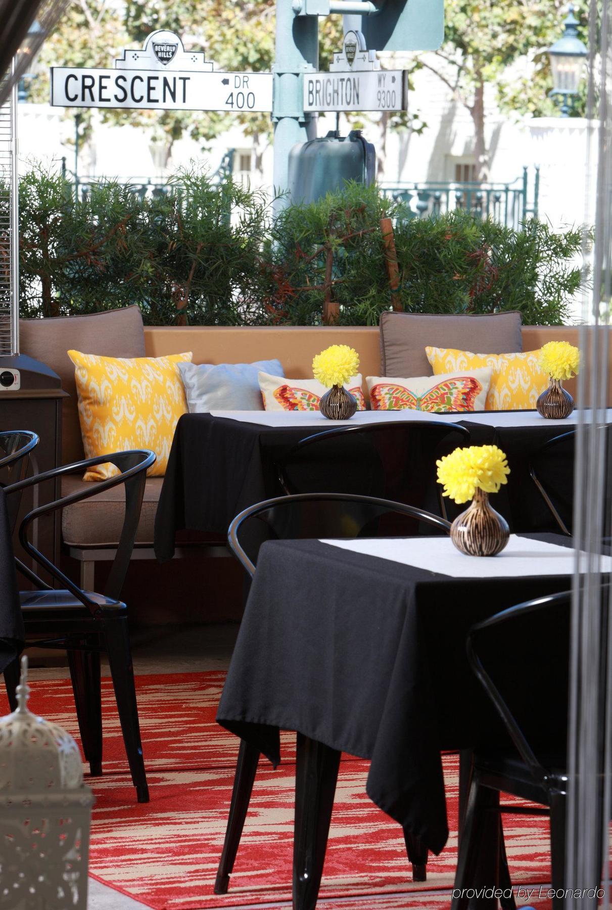 מלון לוס אנג'לס The Crescent Powered By Sonder מסעדה תמונה
